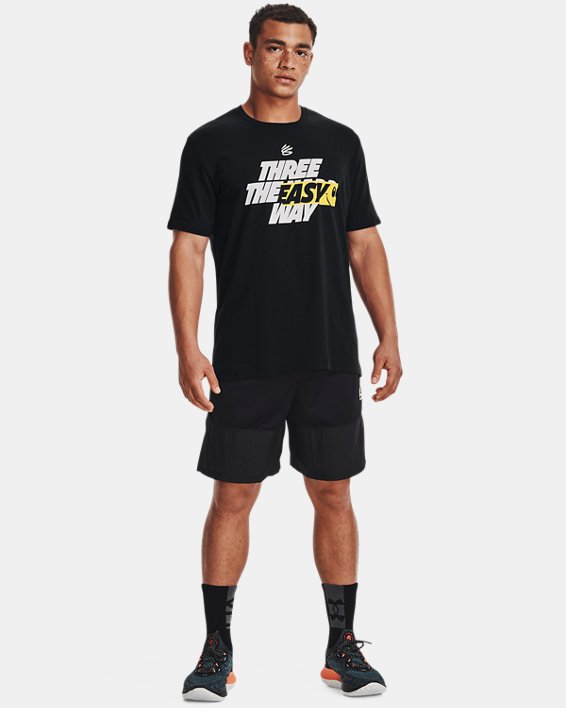 Men's Curry Three Easy Short Sleeve in Black image number 2
